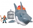Imaginext: Мега захапка на акула Mattel GKG77 , снимка 3