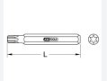 KS TOOLS 975.2020 Накрайник / бит торкс Т20, дължина 75мм, 3/8", снимка 2