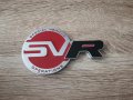 Рейндж Роувър Range Rover SVR емблема стикер голям размер, снимка 1 - Аксесоари и консумативи - 41666366