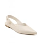 Бежови обувки Slingback с отворена пета- Gracey Beige 11665, снимка 1