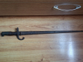 Щик Нож Bayonet за Френска пушка ГРА или ГРАС (GRAS,“Fusil Modèle 1874”),произведен от Steyr 1885г., снимка 2