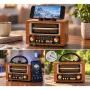 Ретро радио с Bluetooth, USB и батерия KTF-2013, снимка 1