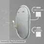 LUVODI LED огледало за баня 600x900 IP56 антифог с димер и 3 цвята, снимка 6