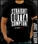 Тениска с щампа STRAIGHT OUTTA COMPTON NWA, снимка 1 - Тениски - 36181144