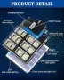 Gefolly SL-2000W соларна улична/паркинг лампа 6500K със сензор за движение и дистанционно, снимка 4