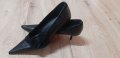 Обувки Естествена Кожа НОВИ, декорирани с Красиво Цвете от Набук,№36, снимка 5