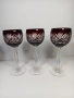 Чаши  чешки кристал Бохемия, снимка 4