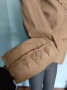 Дизайнерско сако / яке от естествен мек набук "Arma"®leather / малък размер , снимка 4