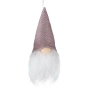 Гном с розова шапка с преливащи нюанси, 5x9cm, снимка 2