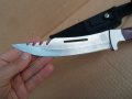 Голям ловджииски нож с калъф-красавец, снимка 5