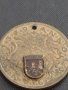 Интересен медал стар рядък за КОЛЕКЦИЯ ДЕКОРАЦИЯ 24863, снимка 2