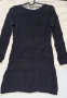 Дамска рокля финно плетиво, снимка 1 - Рокли - 36172099