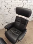 Кожено дизайнерско релакс кресло, снимка 10