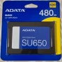 SSD 480GB ADATA SU650 SATA, 2tb HDD WD, снимка 1