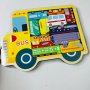 Дървена игра 3Д пъзел тетрис автобус, снимка 1 - Образователни игри - 41478298