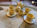 Луксозен керамичен сервиз за чай/кафе – ЧИСТО НОВ , снимка 5