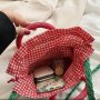 Плетена чантичка Watermelon, снимка 2