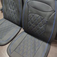 Универсални кожени калъфки за предни седалки 2бр 58.50лв, снимка 1 - Аксесоари и консумативи - 41733127