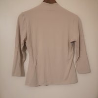 Нова блуза телесен цвят светло бежова M размер, снимка 2 - Блузи с дълъг ръкав и пуловери - 35801185