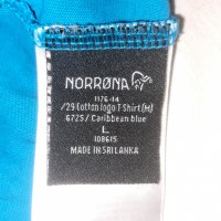 Norrona Cotton Logo T-Shirt (L) спортна тениска, снимка 7 - Тениски - 40072549