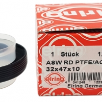 Семеринг за разпределителен вал ASW RD PTFE/ACM 32x47x10 VW Golf Pasat Polo T5 и др., снимка 1 - Части - 36075950