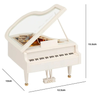 Музикална кутия пиано, снимка 8 - Декорация за дома - 44827865
