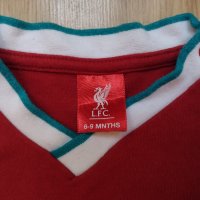 Liverpool - комплект футболно боди и футболни бебешки тениски на Ливърпул , снимка 13 - Бодита за бебе - 41946497