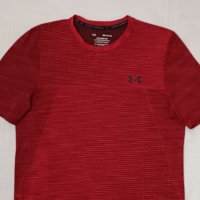 Under Armour UA Seamless Tee оригинална тениска M спортна фланелка, снимка 2 - Спортни дрехи, екипи - 40884805