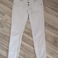 Бели панталони/дънки only M 12лв, снимка 1 - Дънки - 41528155