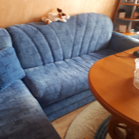 Ъглов диван с опция сън 2.50/2.50см, снимка 9 - Спални и легла - 44651883