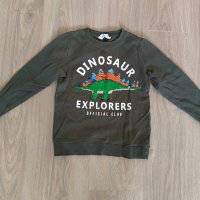 Детска блуз с динозавър 7-8 години, снимка 1 - Детски Блузи и туники - 41633303