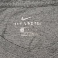 Nike Sportswear T-Shirt оригинална тениска L Найк памук спорт фланелка, снимка 3 - Спортни дрехи, екипи - 40970126