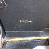Стар американски грамофон с манивела Concert deLuxe, снимка 5 - Антикварни и старинни предмети - 40057876