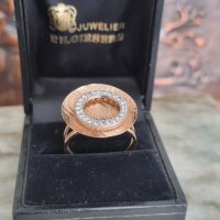 Златен пръстен 14к, 585 проба , снимка 2 - Пръстени - 44166024