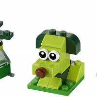 НОВИ! LEGO® Classic 11007 - Зелени творчески тухлички  , снимка 3 - Конструктори - 36405825