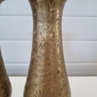 Месингови вази 2бр, снимка 3 - Вази - 42150642