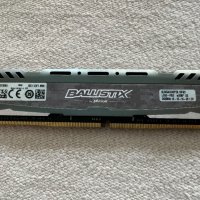 BALLISTIX SPORT 8GB DDR4 2400 MHz , РАМ памет , ram памет 8GB DDR4 за настолен компютър, снимка 4 - RAM памет - 44529757