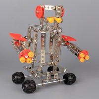 Метален конструктор от два робота, снимка 5 - Конструктори - 42087326