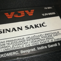 SINAN SAKIC-VHS VIDEO ORIGINAL BEOGRAD TAPE 1703240745, снимка 4 - Други музикални жанрове - 44802550