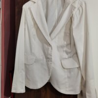 Елегантно бяло сако, снимка 2 - Сака - 41481363