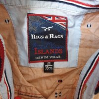 Мъжка риза Rigs & Rags размер М, снимка 11 - Ризи - 34110161