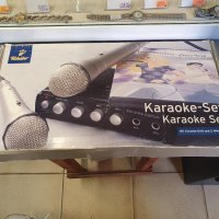 Два жични караоке микрофона. Karaoke-Set Tchibo TCM 259799, снимка 1 - Микрофони - 42043005
