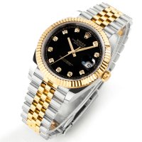 Унисекс часовник Rolex Datejust 36ММ 126233 с автоматичен швейцарски механизъм, снимка 2 - Дамски - 41978370