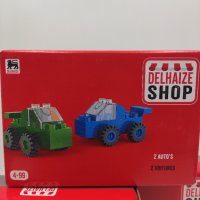 LEGO Delhaize Shop 2 колички за сглобяване , снимка 3 - Коли, камиони, мотори, писти - 41954182