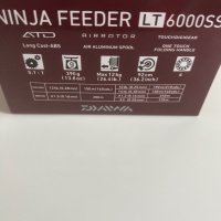 Daiwa ninja feeder lt 6000ss, снимка 2 - Макари - 44310409