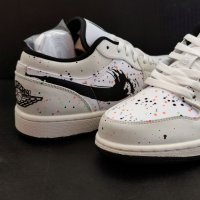 Nike Air Jordan 1 Low Paint Splash Colors Нови Оригинални Обувки Размер 40 Номер 25см Маратонки , снимка 9 - Маратонки - 41421498
