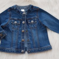 Бебешко дънково яке - размер 9 месеца , снимка 9 - Бебешки якета и елеци - 42289388