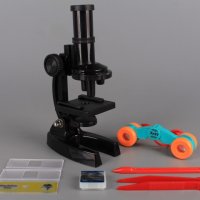 ✨ Детски комплект микроскоп и   бинокъл   , снимка 1 - Образователни игри - 44422956
