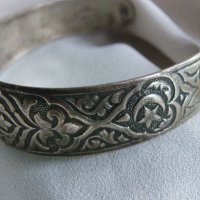 Османска възрожданска сребърна гривна, снимка 5 - Други ценни предмети - 39045676