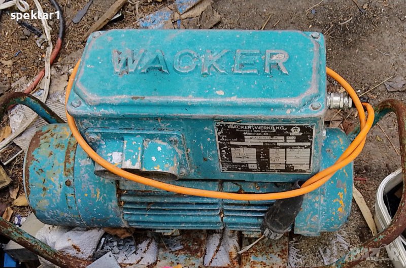 Трифазна Мотор генераторна група честотен преобразувател 220 42 волта вибратофи за бетон, снимка 1